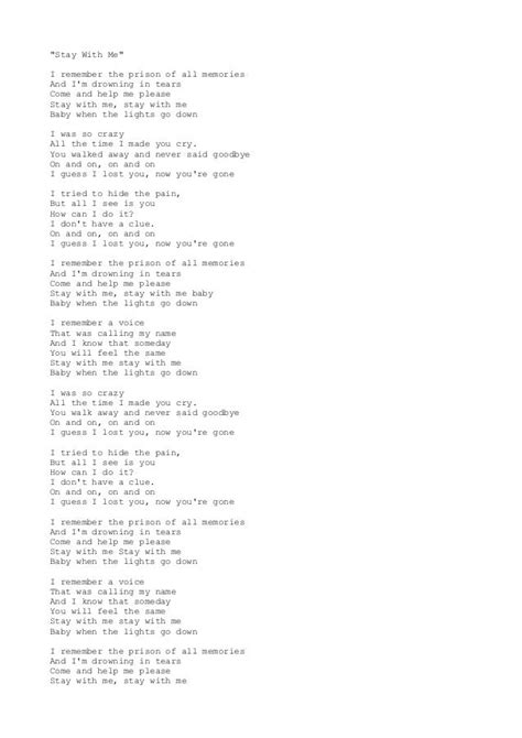 stay for me lyrics|letra stay with me.